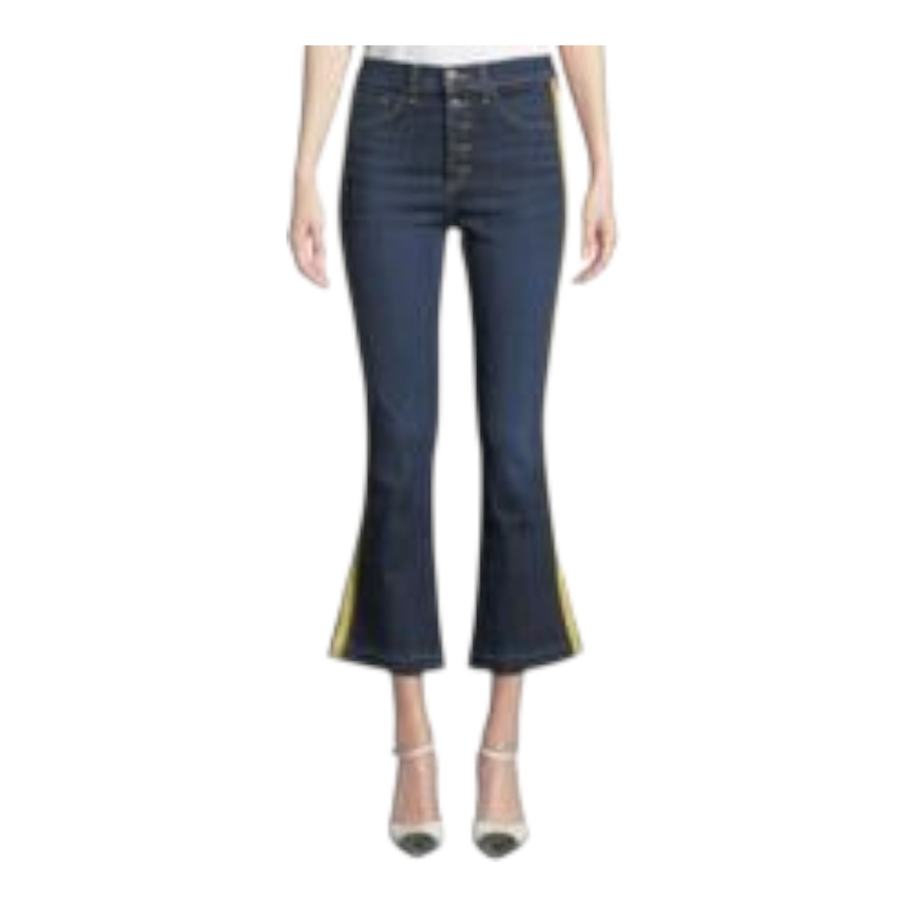 Stylish Blue Flared Women's Jeans